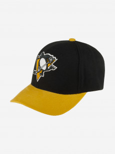 Бейсболка MITCHELL NESS HP7974-PPEBLCK Pittsburgh Penguins NHL (черный), Черный