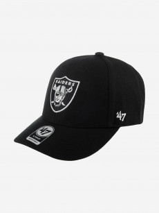 Бейсболка 47 BRAND F-MVP23WBV-BK Las Vegas Raiders NFL (черный), Черный