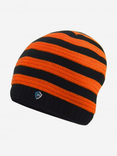 Водонепроницаемая детская шапка DexShell Children Beanie Stripe, Оранжевый