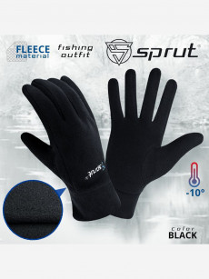 Перчатки / Sprut Thermal Soft Gloves (BLACK-L), Черный