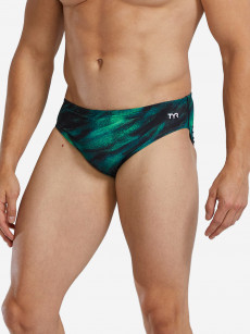 Плавки TYR Soren Durafast Elite Brief, Зеленый