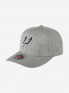 Бейсболка MITCHELL NESS HHSS3273-SASYYPPPGYHT San Antonio Spurs NBA (серый), Серый