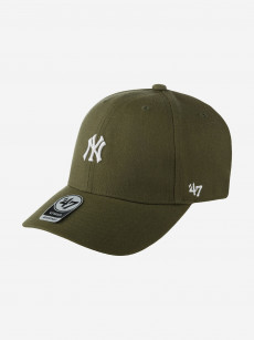 Бейсболка 47 BRAND B-BRMPS17WBP-SW New York Yankees MLB (оливковый), Мультицвет