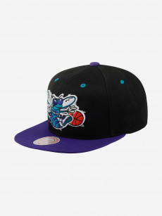 Бейсболка с прямым козырьком MITCHELL NESS 6HSSJS19207-CHOBKPR Charlotte Hornets NBA (синий), Синий