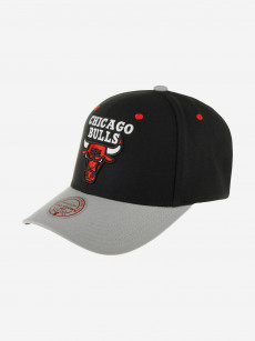 Бейсболка MITCHELL NESS HP7956-CBUBLCK Chicago Bulls NBA (черный), Черный