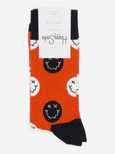 Носки с рисунками Happy Socks, Halloween Smiles, Оранжевый