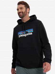 Худи мужская Patagonia Logo Uprisal, Черный