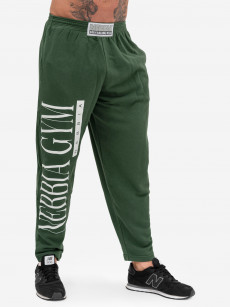 Брюки спортивные мужские NEBBIA Beast Mode On iconic sweatpants 186, Зеленый