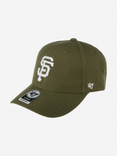 Бейсболка 47 BRAND B-MVP22WBV-SW San Francisco Giants MLB (оливковый), Мультицвет