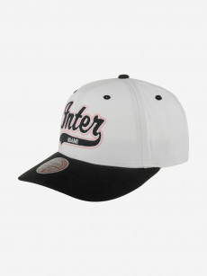 Бейсболка MITCHELL NESS HP8196-IMCWHIT Inter Miami CF MLS (белый), Белый