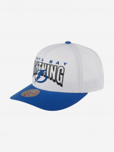 Бейсболка MITCHELL NESS HHSS6642-TBLYYPPPWHIT Tampa Bay Lightning NHL (синий), Синий