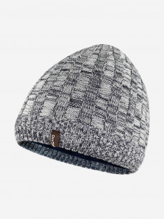 Bодонепроницаемая шапка Dexshell Heathered Rib Knit Beanie универсальная для охоты, рыбалки, активного отдыха, Серый