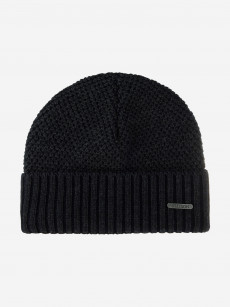 Шапка с отворотом STETSON 8599383 BEANIE MERINO (синий), Синий