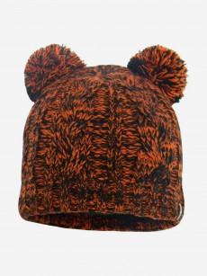 Водонепроницаемая детская шапка DexShell Kid's Beanie Cable Twin Pompom, Оранжевый