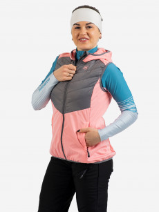 Жилет спортивный Noname Hybrid Vest 24 WOS лыжный, Розовый