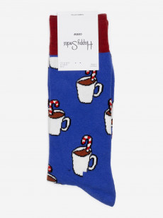 Носки с рисунками Happy Socks, Candy Cane, Синий