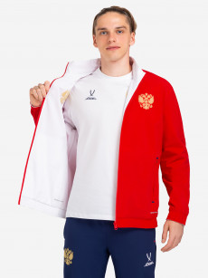 Куртка спортивная Jogel NATIONAL ANTHEM PerFormDRY Jacket, цвет красный-белый, Красный