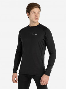 Термофутболка MOAXSPORT Comfort Warm LS, Черный