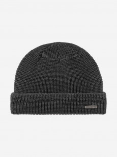 Шапка докер STETSON 8599302 NASHVILLE KNIT DOCKER (серый), Серый