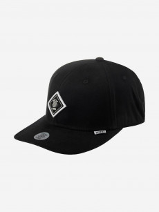 Бейсболка DJINNS 6P TrueFit 2. 0 Cap Brushed Twill (черный), Черный