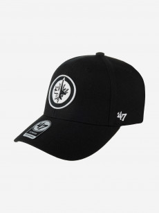 Бейсболка 47 BRAND H-MVP47WBV-BKW Winnipeg Jets NHL (черный), Черный