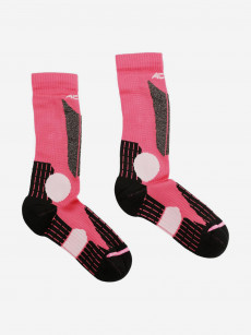 Носки Accapi Skating Junior Pink/Black, Розовый