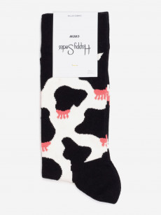 Носки с рисунками Happy Socks, Cowzy, Черный