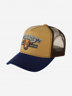 Бейсболка с сеточкой STETSON 7761160 TRUCKER CAP BULL (синий), Синий