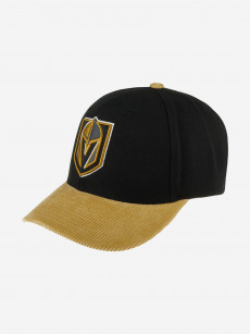 Бейсболка MITCHELL NESS HP7974-VGKBLCK Vegas Golden Knights NHL (черный), Черный