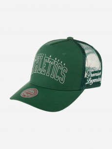 Бейсболка с сеточкой MITCHELL NESS HHSS6833-MNNYYPPPGREN (зеленый), Зеленый