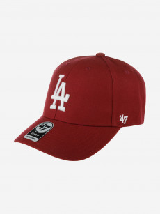 Бейсболка 47 BRAND B-MVP12WBV-CAA Los Angeles Dodgers MLB (малиновый), Мультицвет