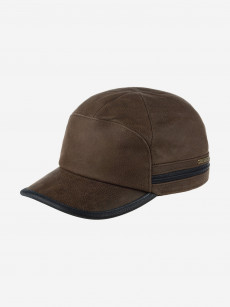 Бейсболка STETSON 7777301 BASEBALL CAP COWHIDE EF (коричневый), Коричневый