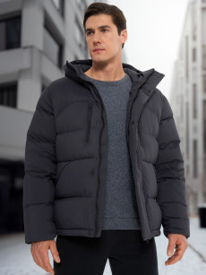 Пуховик мужской Jack Wolfskin Roemertor, Серый