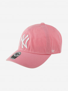 Бейсболка 47 BRAND B-RGW17GWSNL-RSB New York Yankees MLB (розовый), Розовый