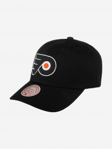 Бейсболка MITCHELL NESS HLUX5369-PFLYYPPPBLCK Philadelphia Flyers NHL (черный), Черный