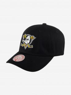 Бейсболка MITCHELL NESS HLUX5369-ADUYYPPPBLCK Anaheim Ducks NHL (черный), Черный