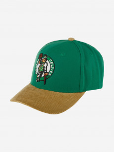 Бейсболка MITCHELL NESS HP7976-BCEGREN Boston Celtics NBA (зеленый), Зеленый