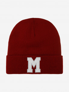 Шапка с отворотом MITCHELL NESS EU175-TEAMTALK-BURG Montreal Maroons NHL (красный), Красный