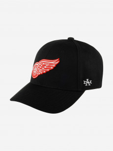 Бейсболка AMERICAN NEEDLE SMU678A-DRW Detroit Red Wings Stadium NHL (черный), Черный