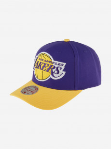 Бейсболка MITCHELL NESS 6HSSSH21399-LALPRGD Los Angeles Lakers NBA (фиолетовый), Фиолетовый