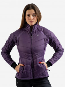 Куртка спортивная утепленная Noname Hybrid Jacket Warm 24 WOS лыжная, Фиолетовый