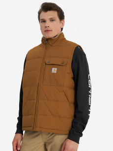 Жилет утепленный мужской Carhartt Montana, Коричневый