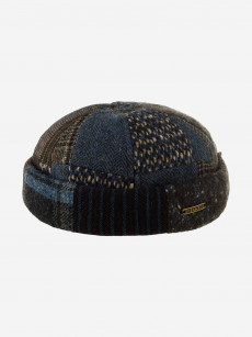 Шапка докер STETSON 8820910 DOCKER PATCHWORK (синий), Синий