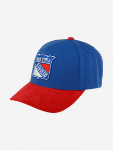 Бейсболка MITCHELL NESS HP7974-NYABLUE New York Rangers NHL (синий), Синий