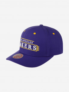 Бейсболка MITCHELL NESS HHSS5351-LALYYPPPPURP Los Angeles Lakers NBA (фиолетовый), Фиолетовый