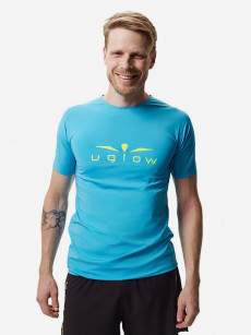 ФУТБОЛКА МУЖСКАЯ COMFORT TEE | SKYBLUE YELLOW, Голубой