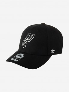 Бейсболка 47 BRAND K-MVP19WBV-BKA San Antonio Spurs NBA (черный), Черный