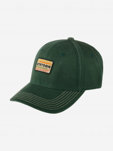 Бейсболка STETSON 7721110 BASEBALL CAP COTTON (зеленый), Зеленый