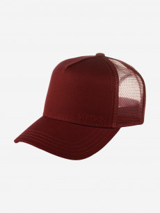 Бейсболка с сеточкой STETSON 7751179 TRUCKER CAP COTTON (малиновый), Мультицвет