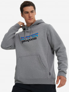 Худи мужская Patagonia Logo Uprisal, Серый